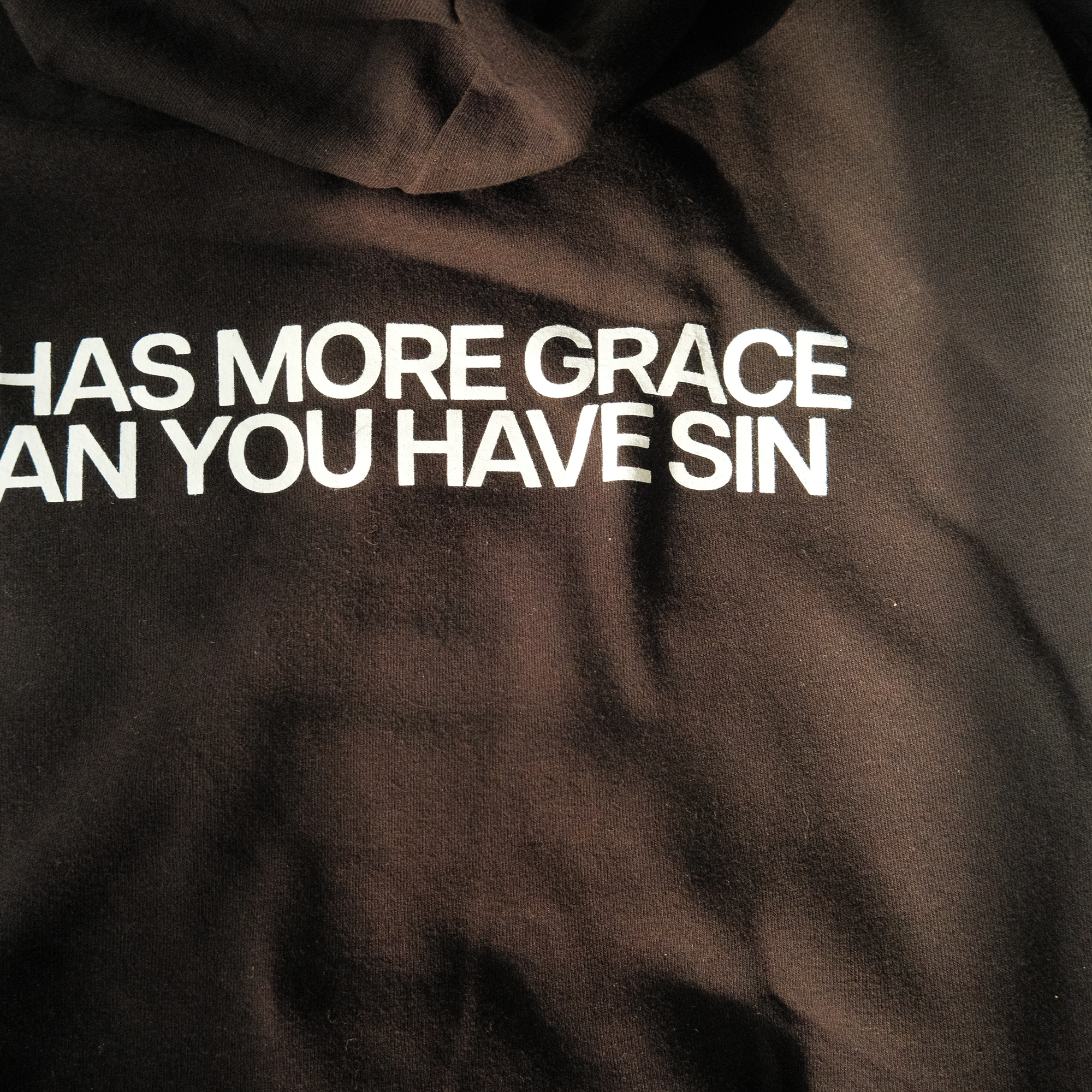 "HE HAS MORE GRACE" HOODIE